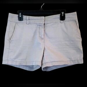 LOFT Women's Casual, Gray 4" Shorts. 6